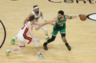 The Celtics will make history if they win the 2023 Eastern Conference Finals (Image via Getty Images)